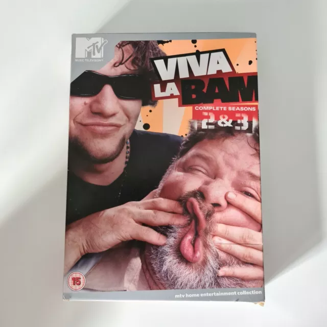 Viva La Bam Complete Seasons 2 And 3 Dvd Boxset Region PAL
