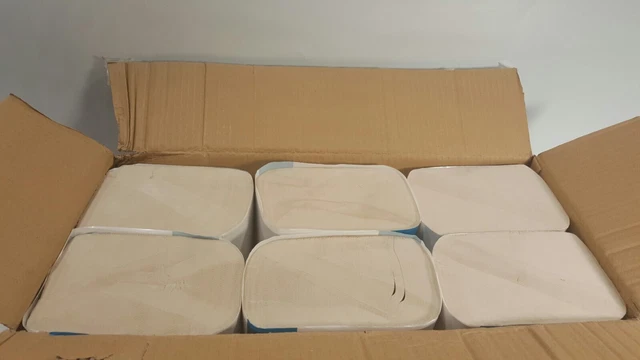 Natural Kraft 2-Ply Interfold dispenser Napkins 6-1/4" x 4-3/8" 12 packs of 500
