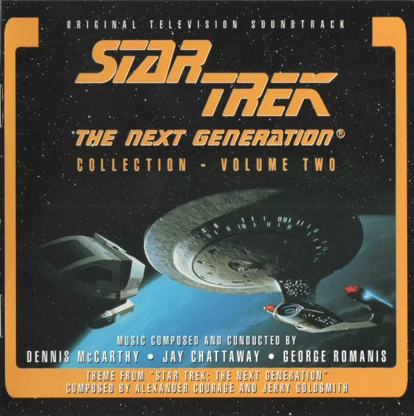 Star Trek: The Next Generation Television Series (1987-1994) Score Volume 2 3CDs 2