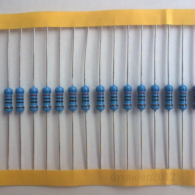 New 100pcs x 1/4W Watt 100 ohm 100 Ω Metal Film Resistor 0.25W 1% *R1044