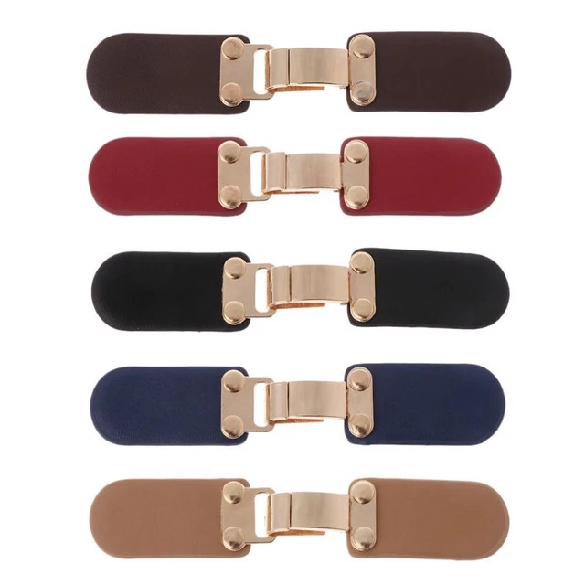1 Set Leather Toggle Button Metal Closure Buckle For Bag Sweater for Coat