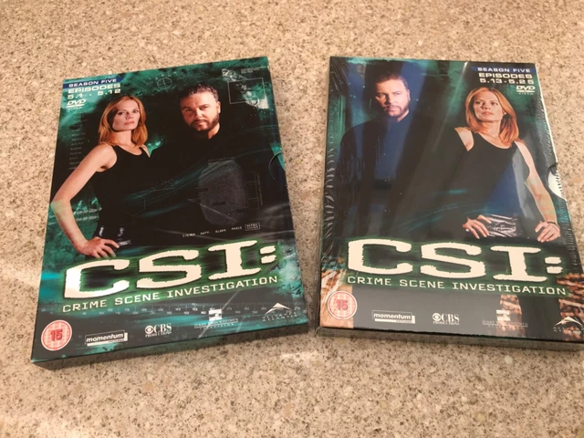 CSI: CRIME SCENE Investigation - Complete Series 5 DVD Episodes 5.1 - 5 ...