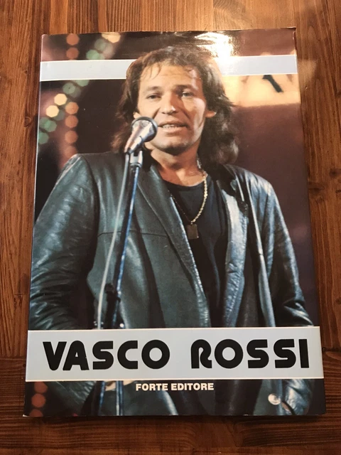 🔺LIBRO COLLEZIONE VASCO ROSSI  Vita Spericolata Forte Editore VINTAGE ANNI 80