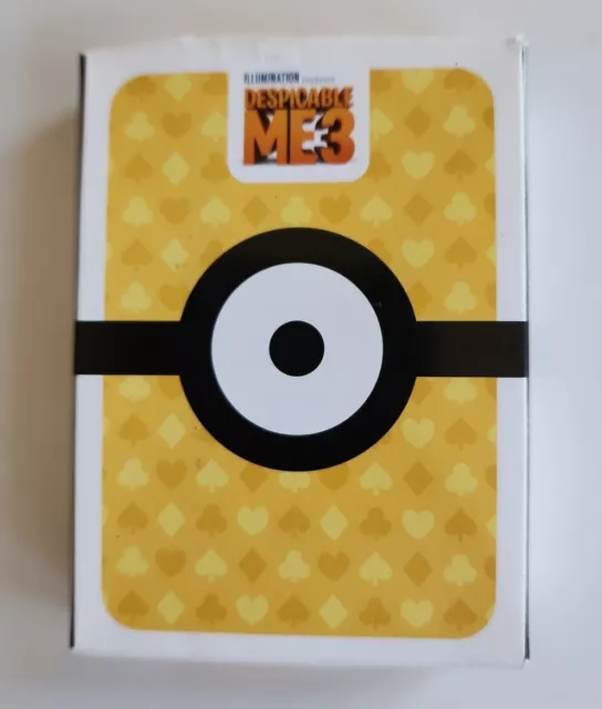 Despicable Me 3 Minions Deck of Playing Cards - McDonalds Happy Meal Prize 2017