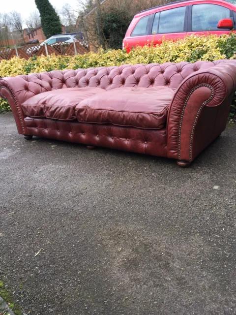 Tetrad Chesterfield 3/4 Seater Beautiful Quality Sofa.