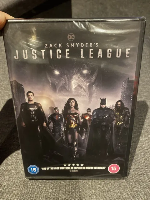 Justice League - Zack Snyder's DC NEW SEALED DVD