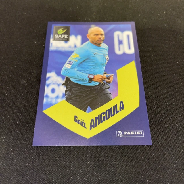 461 GAEL ANGOULA Schiedsrichter Panini Fuß 2024 Aufkleber Ligue 1 ...