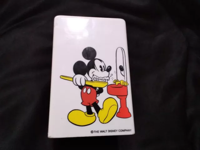 Vintage The Walt Disney Company Mickey Mouse Dixie Cup Dispenser