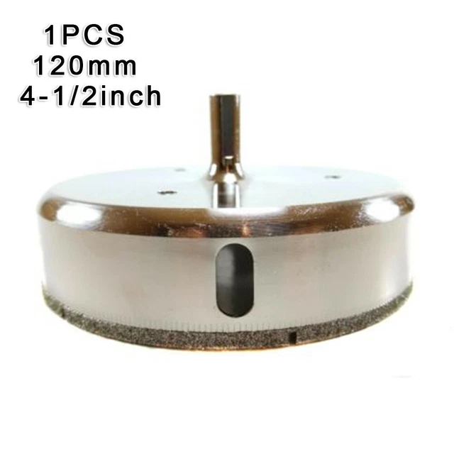 Seghetto forato 4-1/2 pollici ceramica vetro punta piastrella 120 mm 1 pz. trapano punta pratica