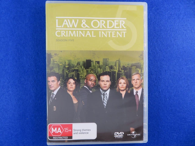 Law And Order Season Dvd LAW AND ORDER Criminal Intent Season DVD