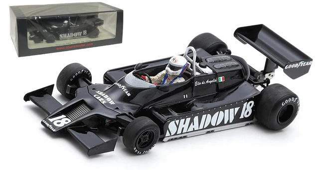 SPARK 1/43 F1 Shadow DN5B 6th Brazil GP 1977. Very Rare