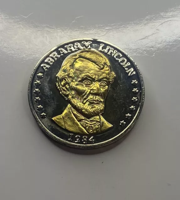 National Historic Mint Double Eagle Commemorative Coin Abraham Lincoln Free Ship