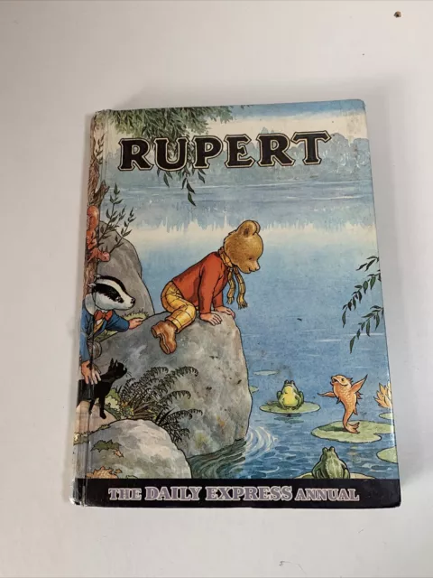 Rupert Bear 1969 Annual The daily express