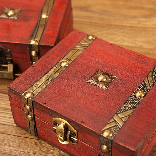 Tout Neuf Boîte en Bois Antique Chaud Ventes Boîte à Bijoux Organisateur