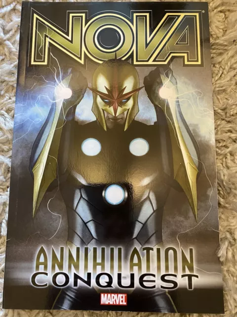 NOVA Vol. 1 : ANNIHILATION CONQUEST Marvel Graphic Novel TPB TP GN OOP