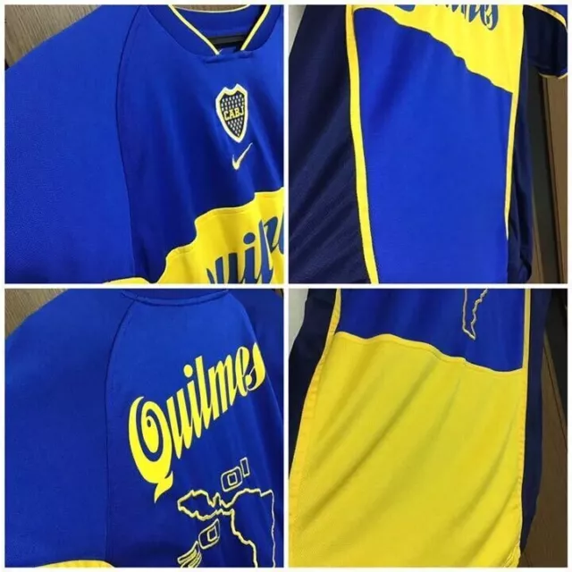 BOCA Juniors 2001 2002 Home Memorial Trikot Trikot Argentinien Nike Riquelme 3