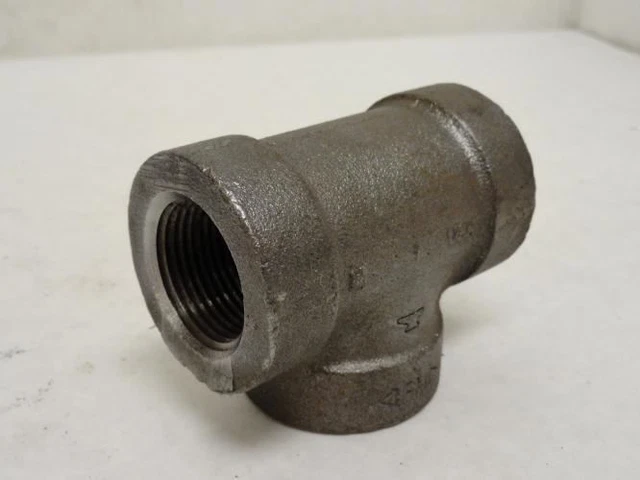 208526 New-No Box; Anvil 310516406 Malleable Iron Pipe Tee; 1Npt; Class: 300