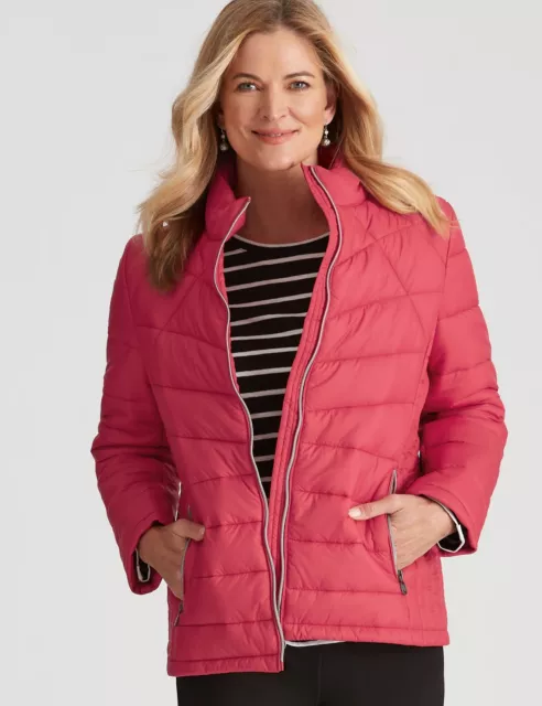 AU 16 - NONI B - Womens Jacket -  L/Slv Packable Puffer Coat