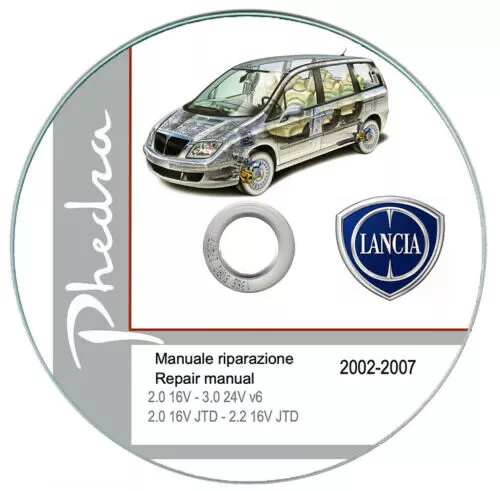 Lancia Phedra (2002-2007) manuale officina - repair manual