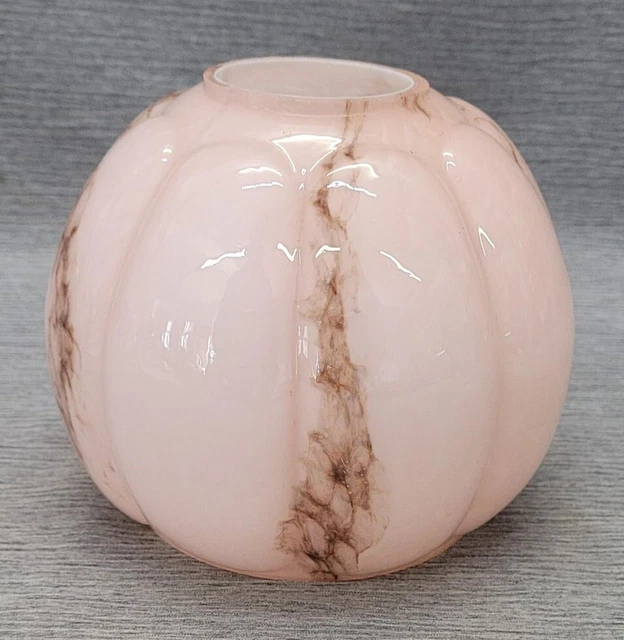 Pantalla de lámpara de cristal rosa decoración de salpicaduras Art Deco Bauhaus ¿lámpara de mesa luz táctil?