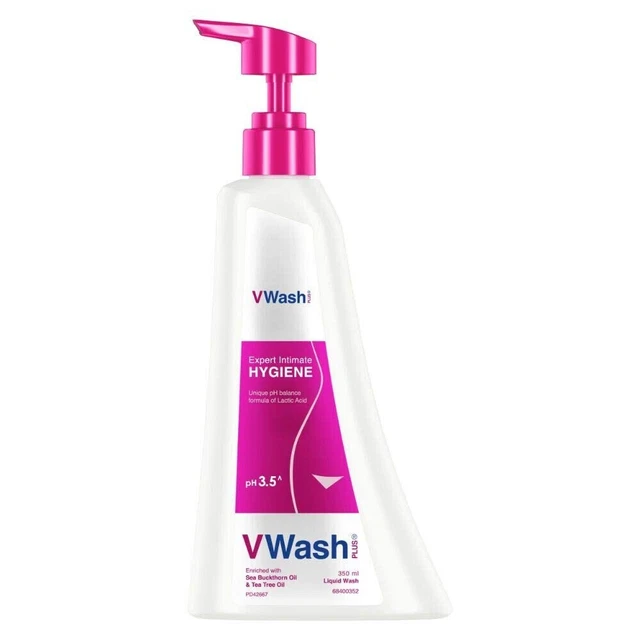 Lavado de higiene íntima para mujer VWash Plus Expert 350 ml