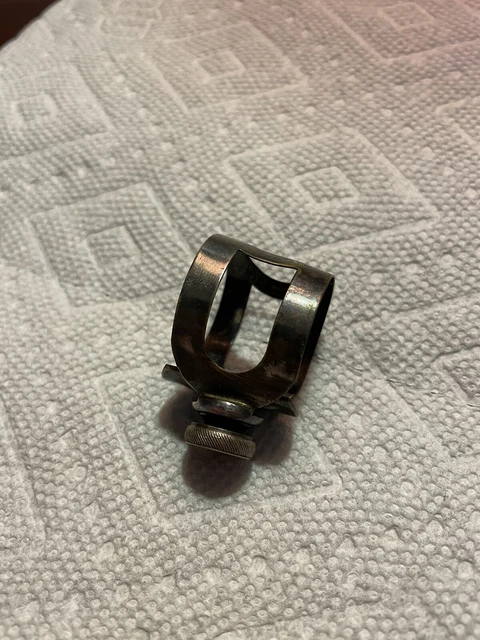 Vintage Selmer Paris Single Screw Alto Sax Ligature Vintage Selmer Paris Single Screw Alto Sax Ligature