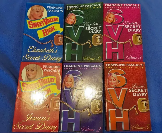 Sweet Valley High x6 diaries Francine Pascal