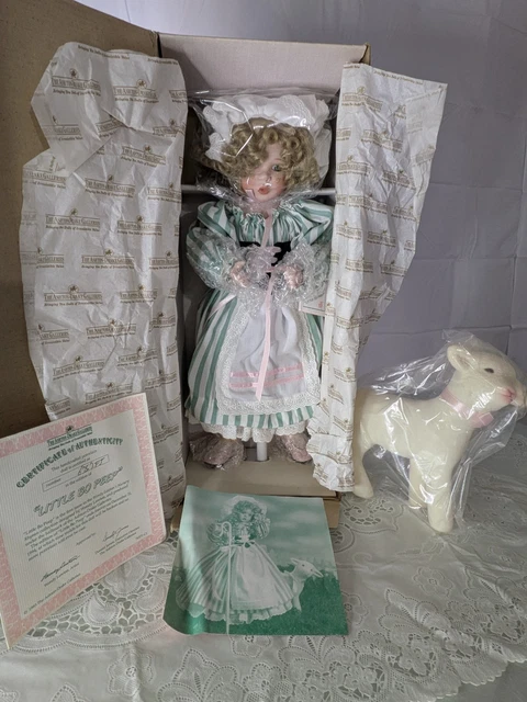 Poupée porcelaine Tom Sawyer Wendy Lawton 1993 NRFB 170