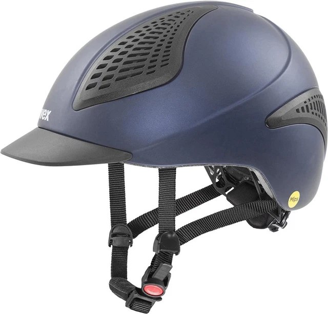 Uvex S4334290305 exxential II MIPS Inmould-Reithelm Unisex Gr. 55-57cm Navy Mat