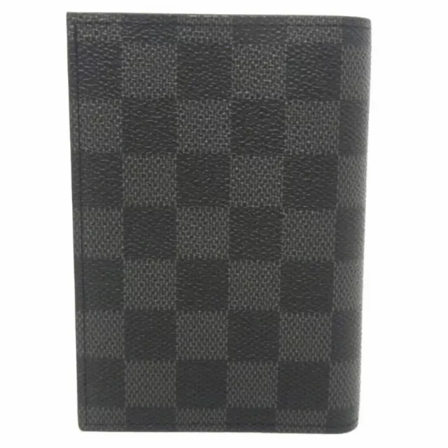 Louis Vuitton Damier Passport Holder Black/Gray