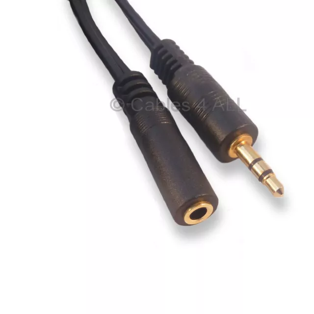 Long 15m Jack Headphone Extension Cable - 15 Metre  Male to Female Jack Lead