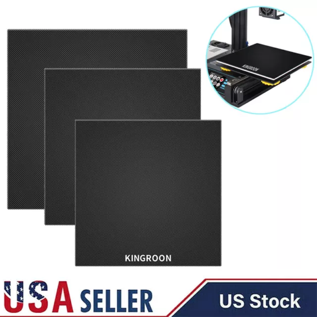 3D Printer Heated Bed 235x235mm Surface Build Plate Glass for Creality Ender 3