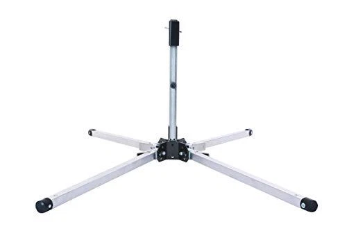 Galvanized Steel Compact Roll-up Sign Stand Standard Base Short Leg Kick-Leve...