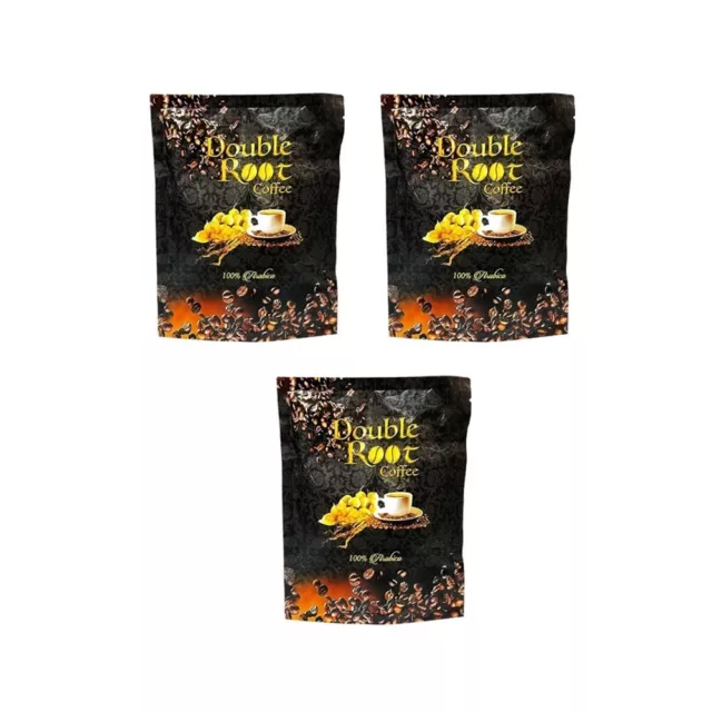 3 Packs Superlife Double Root Coffee 100% Arabica Horny Longjack Sex Endurance