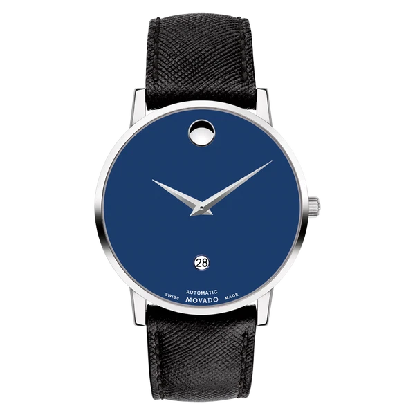NEW MOVADO "Museum Classic Automatic" Men's 0607565 AUTHORIZED DEALER