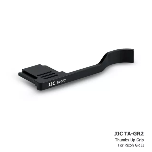 JJC Metal Thumbs Up Grip Hand Holder Hot Shoe Cover for Ricoh GR II GRII GR2 12