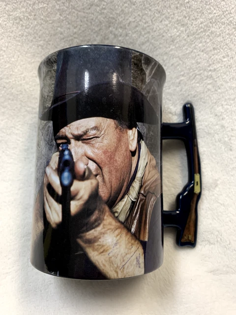 JOHN WAYNE GUN Control Rifle-Handle 16 oz. Mug $10.50 - PicClick