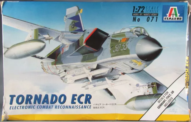 Italeri - N°071 Avion Reconnaissance Tornado ECR 1/72 Neuf Boite