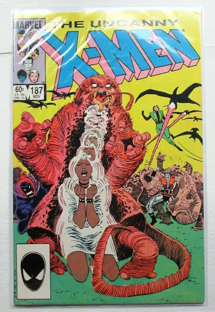 UNCANNY X-MEN 187 (Dire Wraiths, Chris Claremont, John Romita Jr) 1984*