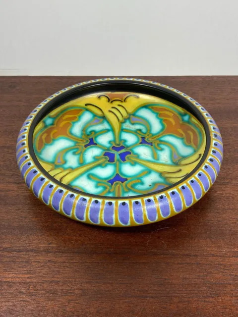 Schoonhoven Holland Art Pottery Art Nouveau Art Deco Handmade Handpainted Design
