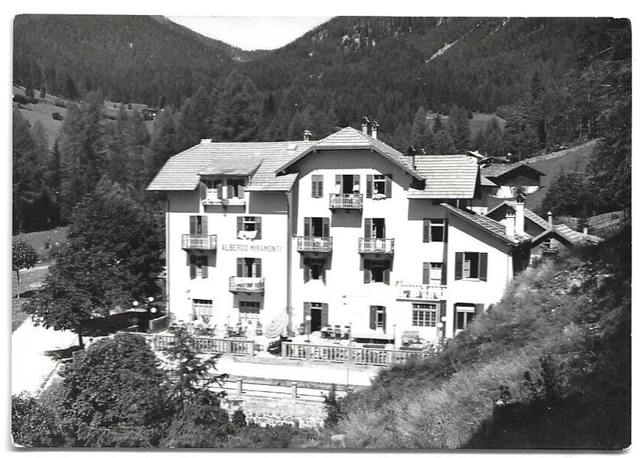 CARTOLINA TRENTO ,STAVA DI TESERO - ALBERGO MIRAMONTI  non viaggiata 1958