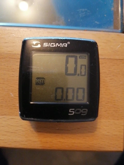 SIGMA FAHRRAD TACHO Fahrradcomputer Mehrere Funktionen BC 509 EUR 4,00 ...