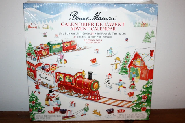 2024 BONNE MAMAN Advent Calendar 24 Mini Spreads Limited Edition $64.99 ...