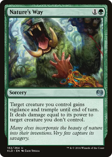 NATURE'S WAY ~mtg NM Kaladesh Unc x4