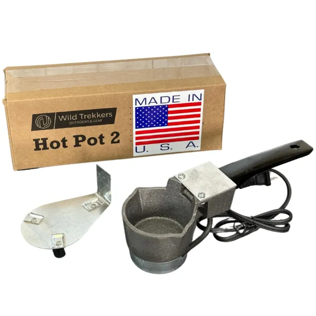 HOT POT 2 Melts Lead Ingots Quickly Electric Melting Pot for Lead