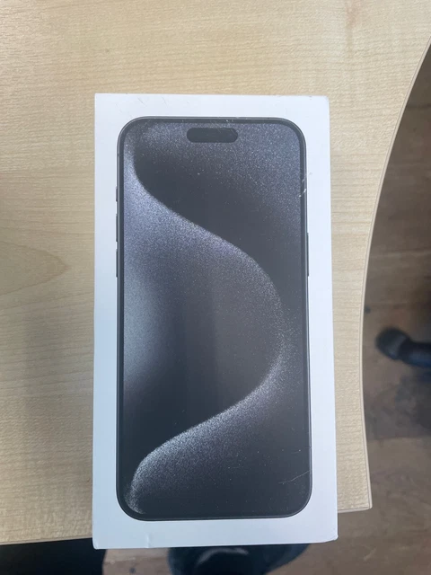 Apple iPhone 15 Pro Max - 1TB - Black Titanium (Unlocked) brand new Sealed