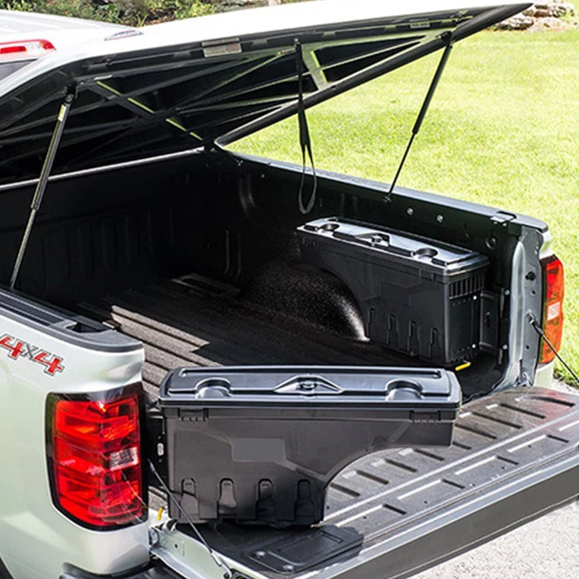 Fit For 15-20 Ford F-150 Rear Truck Bed Storage Box Toolbox Left & Right Side