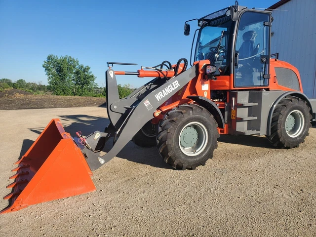 New Wrangler 4500 Wheel Loader Cummins QSF2.8 Engine 4WD