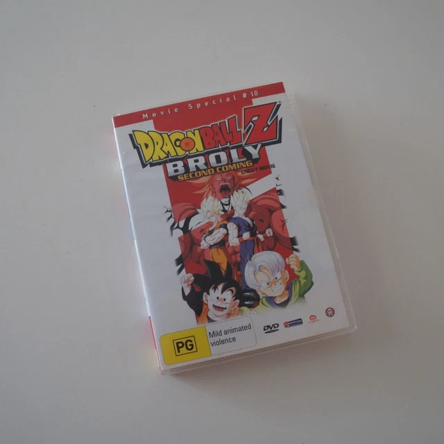 Dragon Ball Z Broly Second Coming Uncut Movie Excellent Condition PG FREE POST