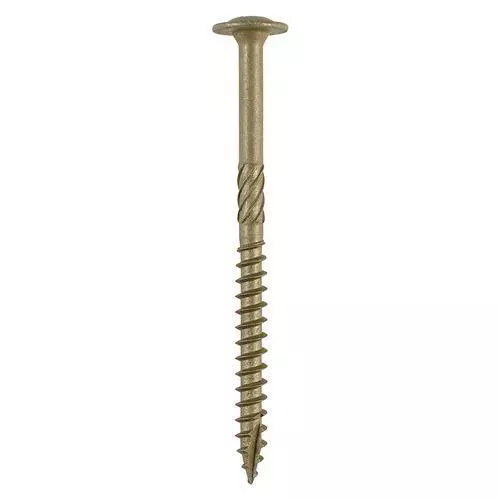 Timco Timber Frame Construction & Landscaping Screws - Wafer - Exterior - Green